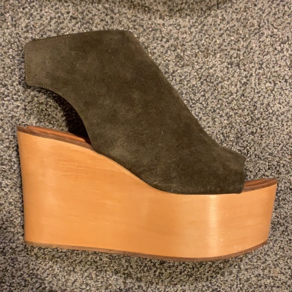 Celine wooden wedges - Picture 5 of 5